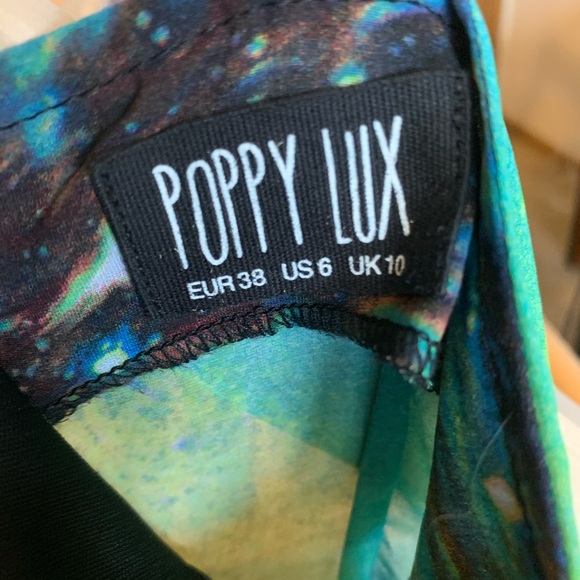 ModCloth Crisscross the Universe A-line dress - Picture 11 of 11